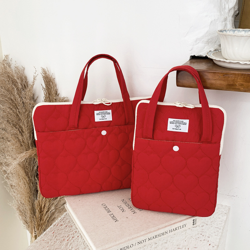 iPad futrola od najlona, vodootporna, ultralagana, otporna na trošenje, stil ručne aktovke, podstava od poliester-pamuk, unisex, zima 2025