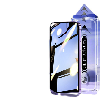 Dongshuo 360° anti-peep zaštita zaslona od kaljenog stakla za iPhone 14 seriju – potpuno prekrivanje zaslona, prednja zaštitna folija, HD jasnoća, anti-peep, kompatibilno s iPhone 14, 14 Pro, 14 Pro Max