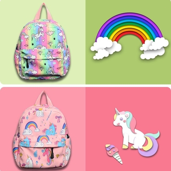 Ruksak za vrtić s printsom dinosaura za dječake, zakrivljene naramenice, najlon materijal, prozračni dizajn, dob 3–5 godina