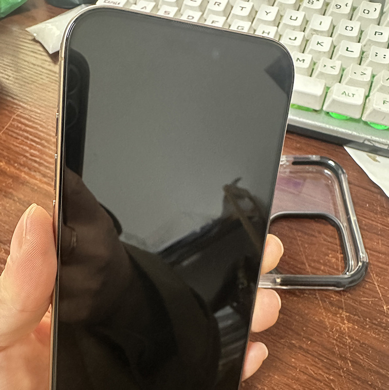 Kaljeno staklo za iPhone 15 Pro, HD zaštita cijelog zaslona, kompatibilno s iPhone 12/13/14