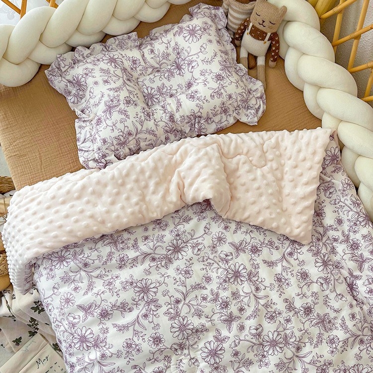 Baba quilt poliészter töltettel, 100% pamut anyagból, legfeljebb 1,5 kg, 3 év alattiaknak, koreai stílus