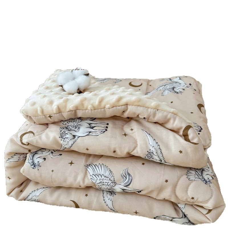 Baba quilt poliészter töltettel, 100% pamut anyagból, legfeljebb 1,5 kg, 3 év alattiaknak, koreai stílus