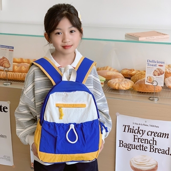 Ghiozdan pentru grădiniță, ultraușor din nailon, bretele de umăr curbate, unisex, utilizare zilnică