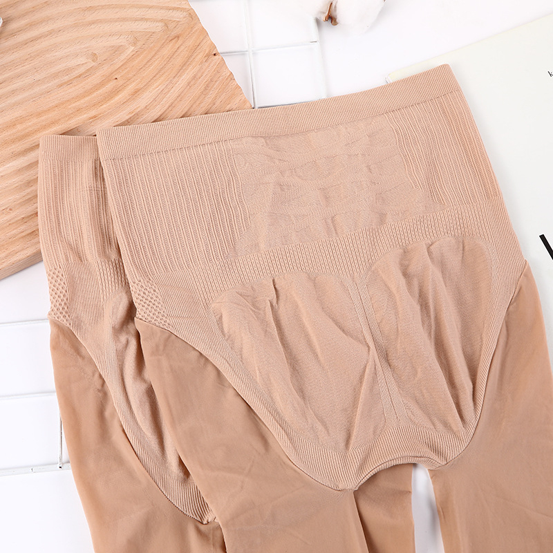 Duque colanți din nylon 30D, talie înaltă pentru modelare, culoare solidă, finisaj invizibil