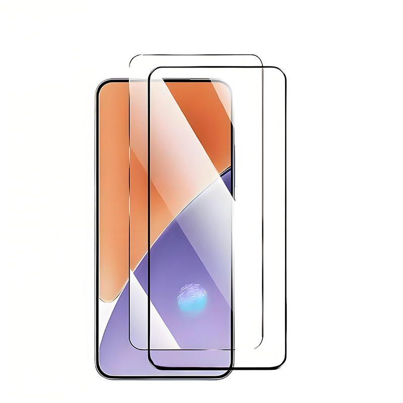 Kaljeno staklo zaštitnik za Xiaomi 15, Xiaomi 15 Pro i Redmi K70 Ultra – otisci prstiju otporan, HD puni zaslon