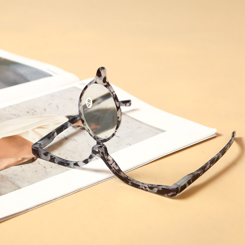 Γυαλιά ανάγνωσης, PC φακοί, μισό-πλαίσιο, πλαστικός σκελετός, λογοτεχνικό ρετρό στυλ