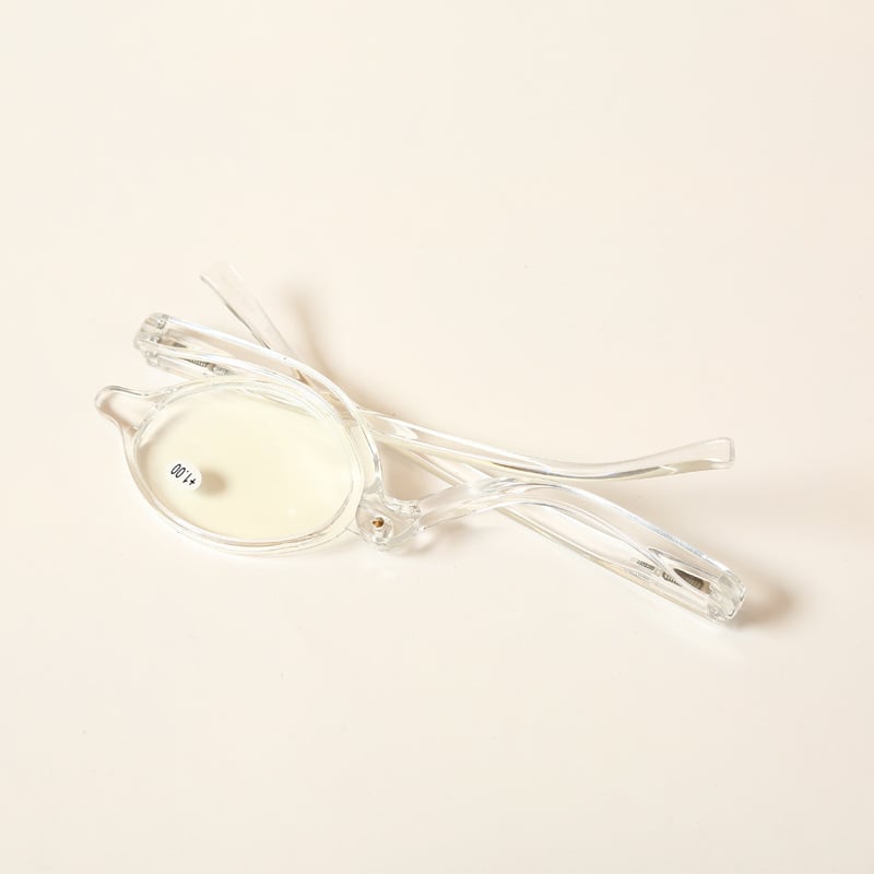 Γυαλιά ανάγνωσης, PC φακοί, μισό-πλαίσιο, πλαστικός σκελετός, λογοτεχνικό ρετρό στυλ