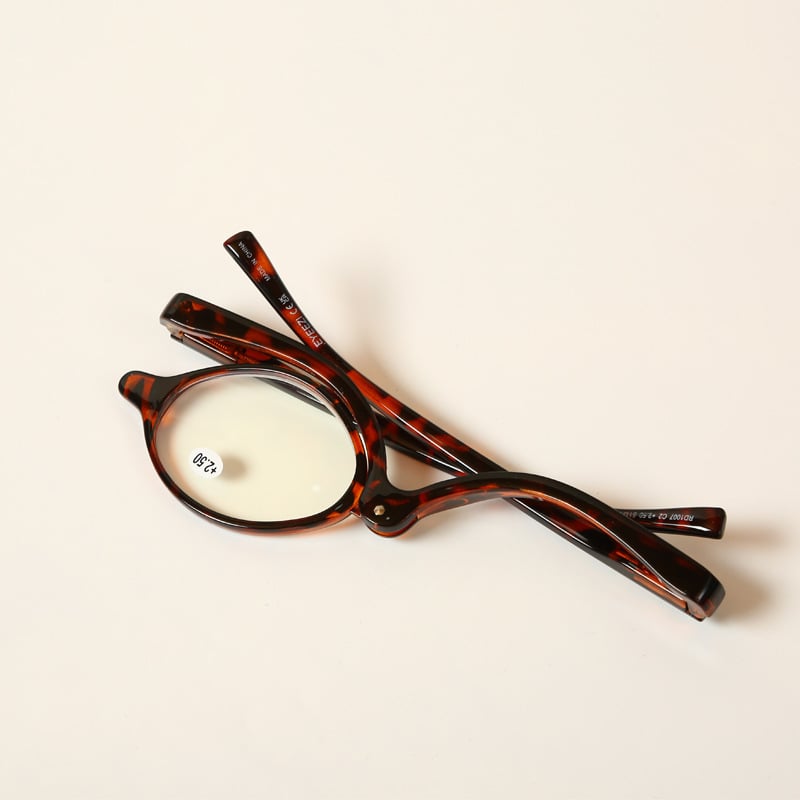 Γυαλιά ανάγνωσης, PC φακοί, μισό-πλαίσιο, πλαστικός σκελετός, λογοτεχνικό ρετρό στυλ
