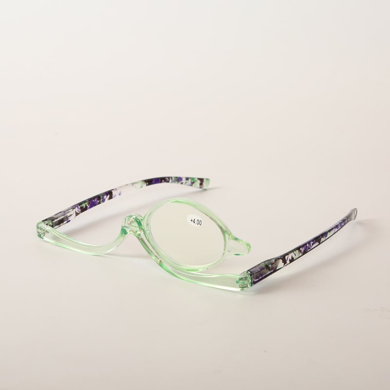 Γυαλιά ανάγνωσης, PC φακοί, μισό-πλαίσιο, πλαστικός σκελετός, λογοτεχνικό ρετρό στυλ