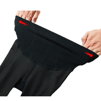 Chener najlon čarape s podizanjem stražnjice – jednobojne, prozirne, tanke, seksi
