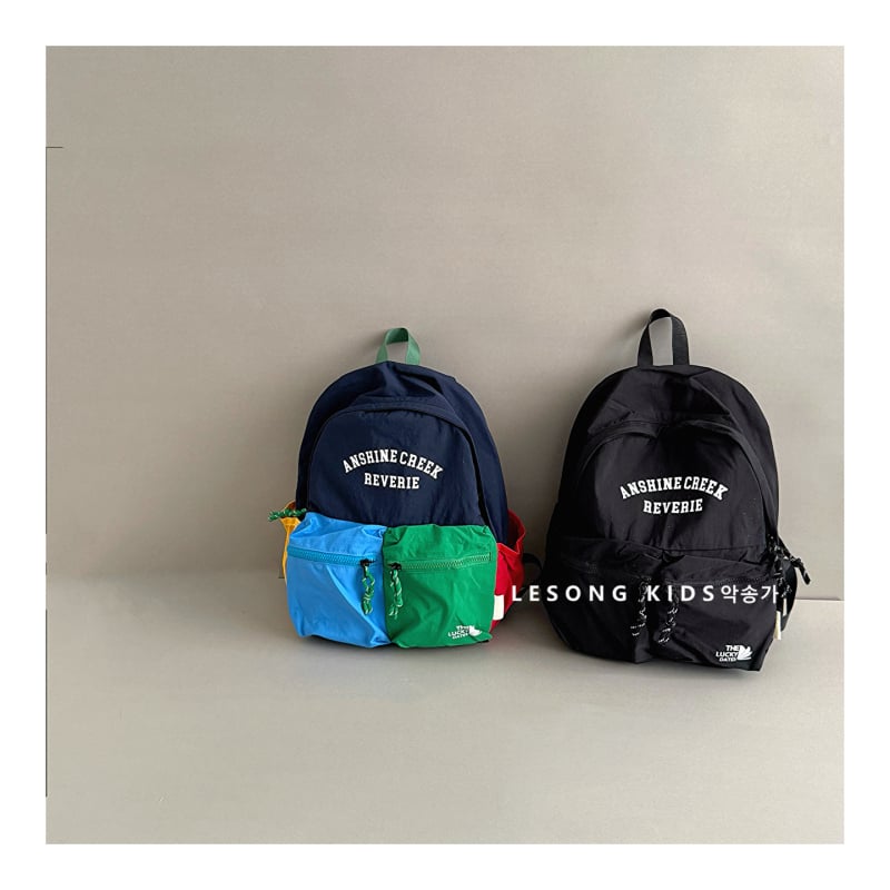 Dječji platneni ruksak, unisex, velikog kapaciteta, naramenice s zračnim jastučićem, uzorak s riječima, podstava od pamuka