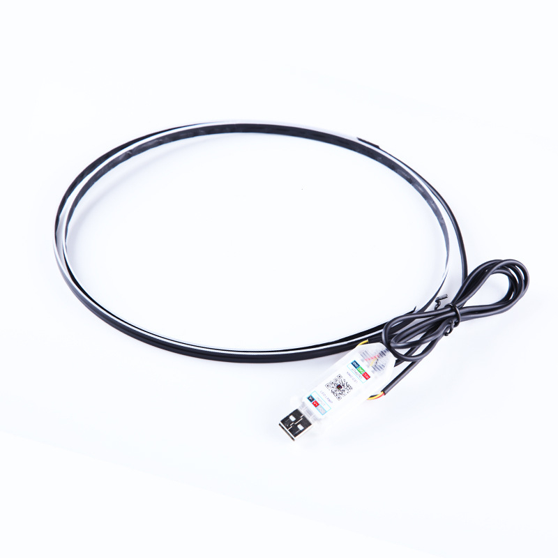 Akrilna unutarnja ambijentalna svjetlosna traka za automobil, za vrata i središnju konzolu, model Symphony cold light advance ambient light, napon 5V, struja 3A, snaga 3W