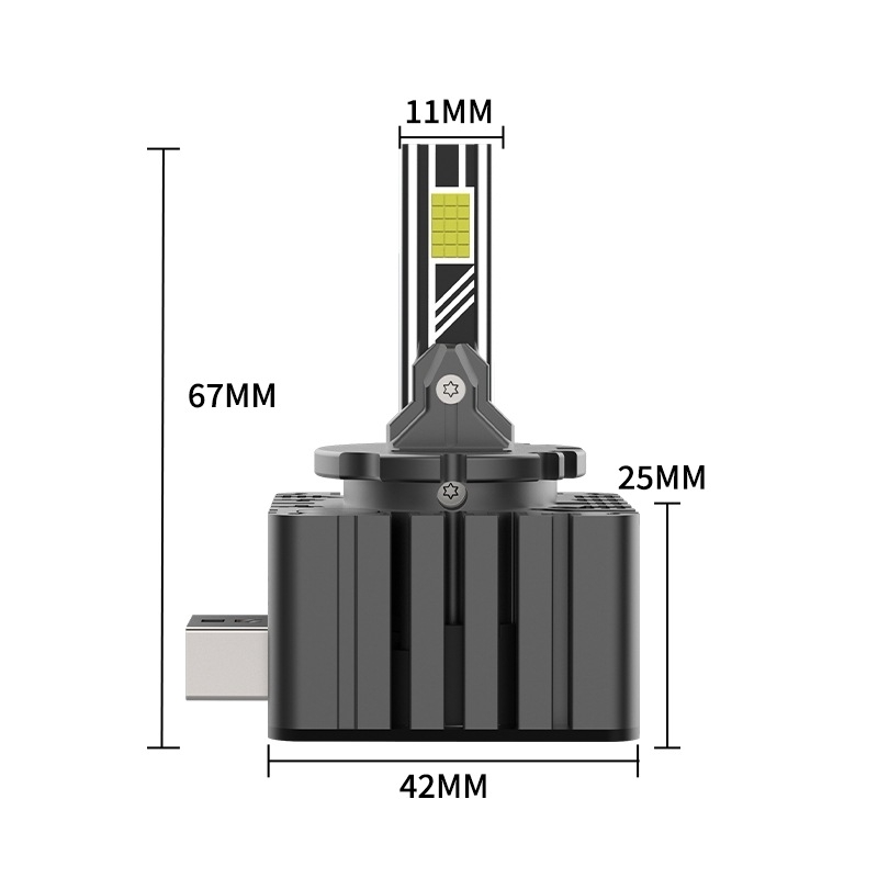 Automobilska LED glavna svjetiljka, D serija, sve-u-jednom modul, 230W, 24400 lm, 9-36V, IP68