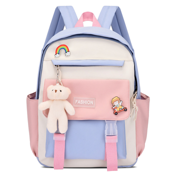 Dječji školski ruksak – Oxford tkanina, vodootporan i otporan na habanje, dječji sladak stil, unisex, za školu