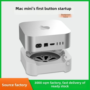 Mac Mini M4 állvány — porálló, hatékony hőelvezetés, poreltávolítás, hordozható