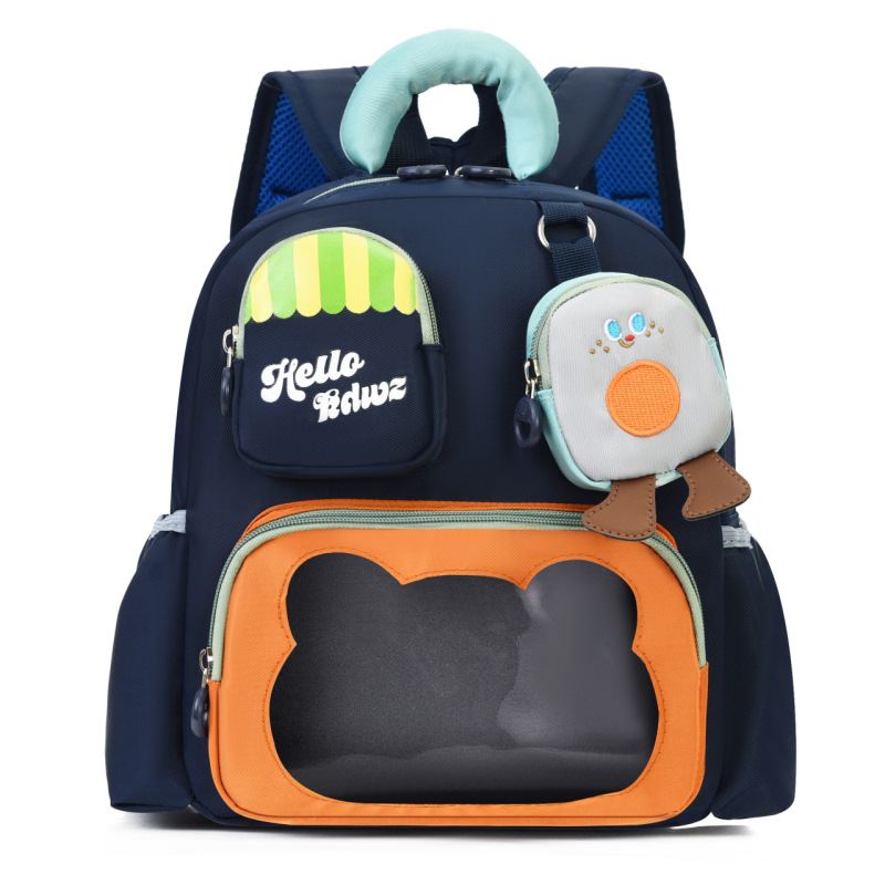 Cloudslove Dječji ruksak za vrtić s crtanim likovima, Oxford tkanina, vodootporan, zakrivljene naramenice, uzrast 3–6