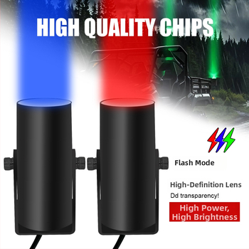 LED whip lampă pentru ATV/off-road, model H905, 12V, 1A, corp din aluminiu