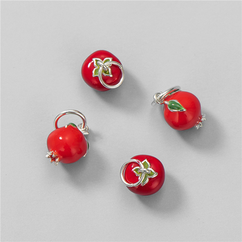 Viseći medaljon od srebra 925 s završnim slojem kapljaste smole – BARBELY JEWELRY, Guangzhou