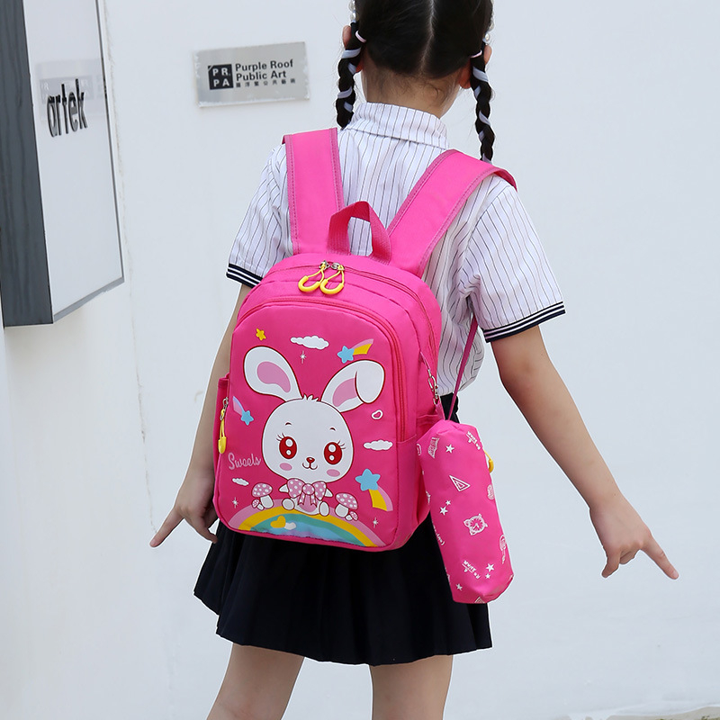 Ruksak za vrtić, velik kapacitet, najlon materijal, prozračan, ultralak, svemirski uzorak