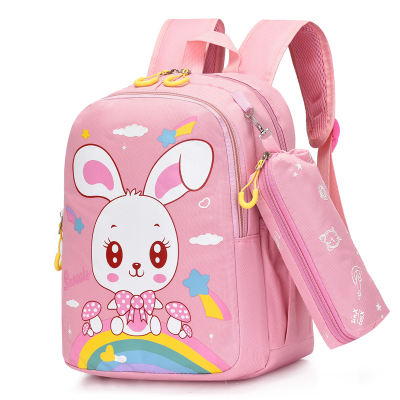 Ruksak za vrtić, velik kapacitet, najlon materijal, prozračan, ultralak, svemirski uzorak