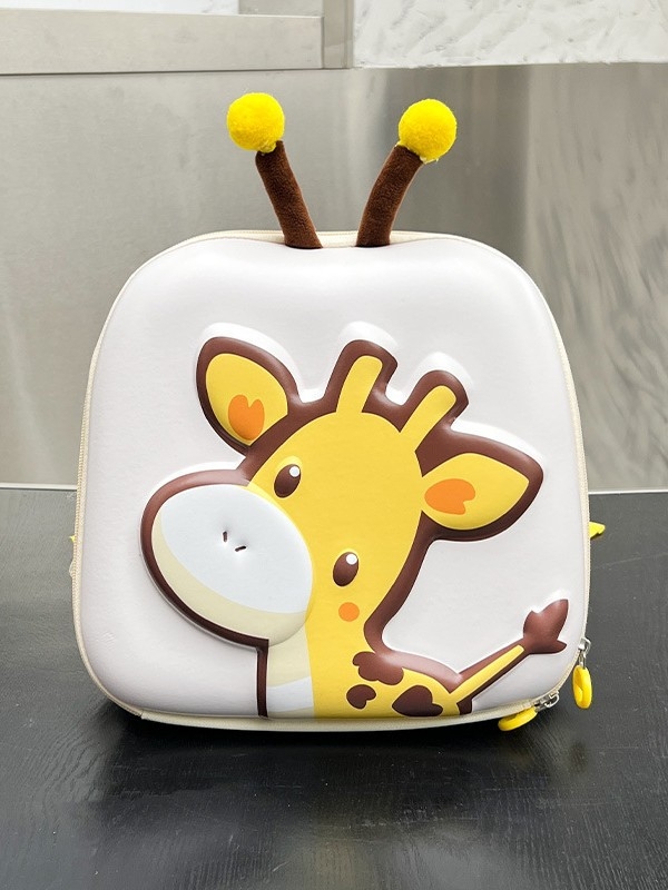 Rucsac pentru copii din EVA, design cerb, unisex, rucsac școlar drăguț, impermeabil, ultraușor, antibacterian, protecție a coloanei vertebrale