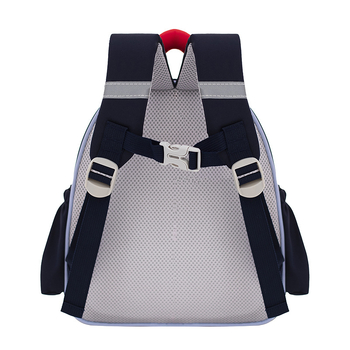 Torba za predškolu s motivom automobila, najlon, vodootporna, zakrivljene naramenice, unisex