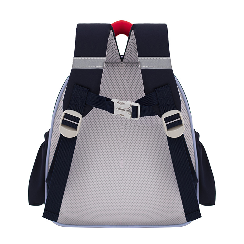 Torba za predškolu s motivom automobila, najlon, vodootporna, zakrivljene naramenice, unisex