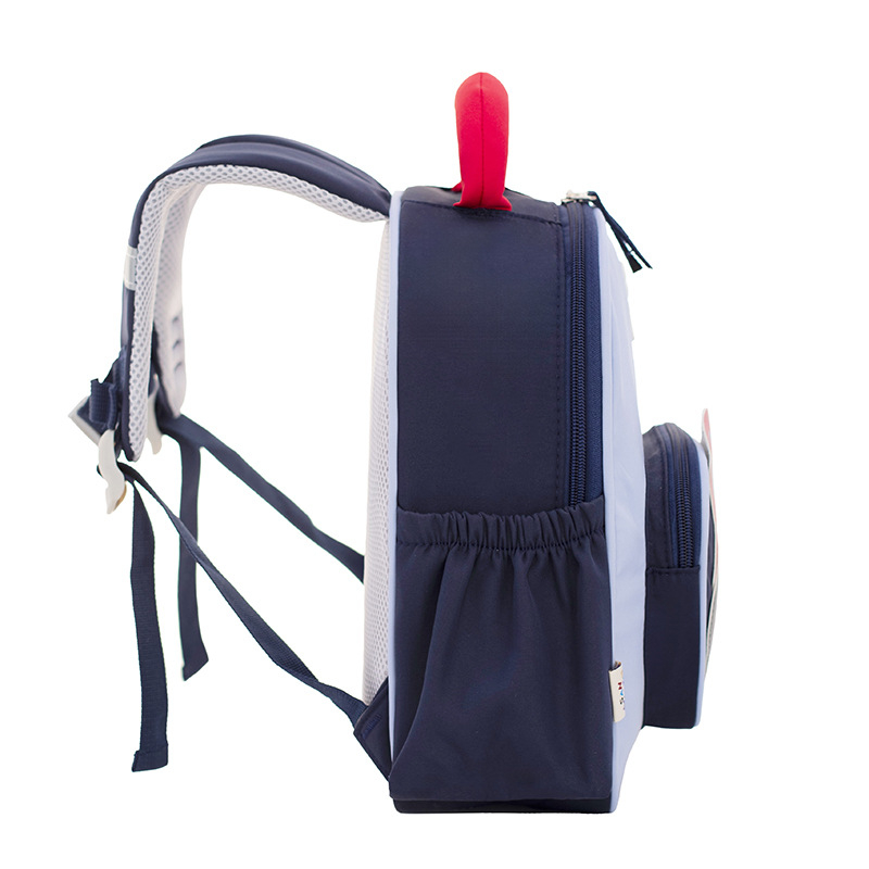 Torba za predškolu s motivom automobila, najlon, vodootporna, zakrivljene naramenice, unisex