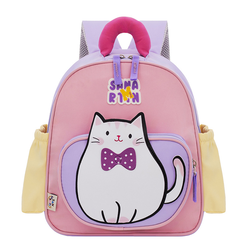 Torba za predškolu s motivom automobila, najlon, vodootporna, zakrivljene naramenice, unisex