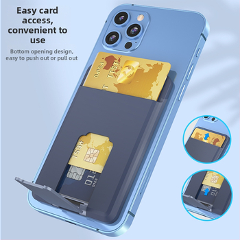 Chengye MagSafe szilikon kártyatartó mágneses állvánnyal iPhone 12/13-hoz