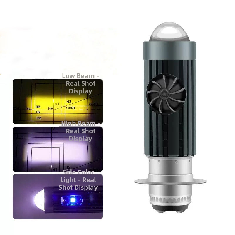 Φανάρι LED μοτοσικλέτας H4, αλουμινένιο περίβλημα, IP67, 1500LM, 8-80V