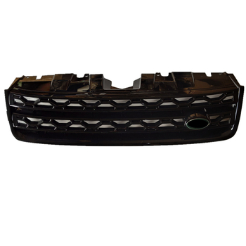 Decorare grilă centrală cu plasă de ventilație pentru Range Rover Discovery Sport, ABS Plastic, Montaj pe bara de protecție, 2015-2019