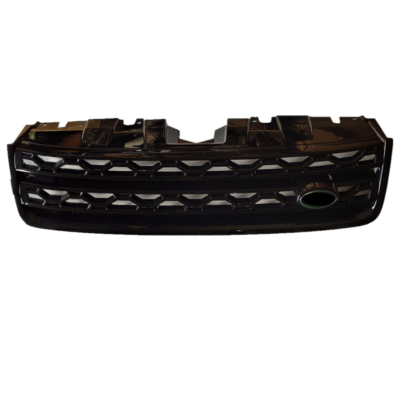 Decorare grilă centrală cu plasă de ventilație pentru Range Rover Discovery Sport, ABS Plastic, Montaj pe bara de protecție, 2015-2019