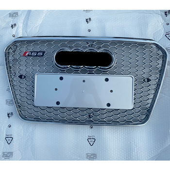 Audi A5/S5 RS5 honeycomb rešetka, ABS plast, montaža na branik, kompatibilno s modelima 2012–2016, težina 3 kg