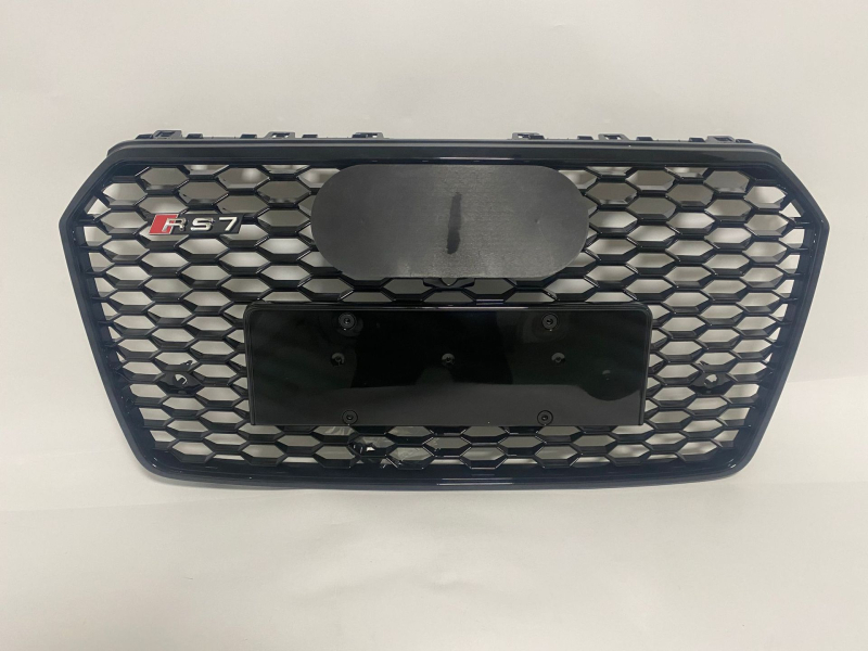 Audi A7 S7 Grilă frontală cu celule fagure, ABS plastic, montaj pe bara, compatibilă cu 2016-2018
