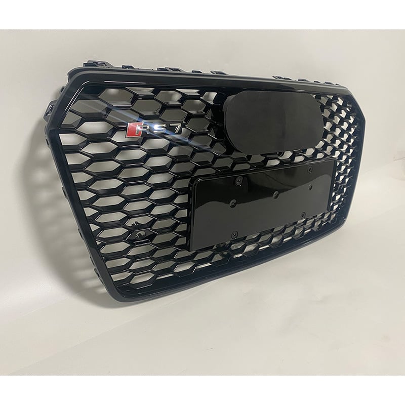 Audi A7 S7 Grilă frontală cu celule fagure, ABS plastic, montaj pe bara, compatibilă cu 2016-2018