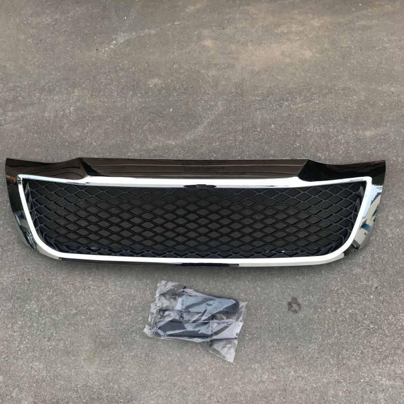 Grilă radiator cu plasă pentru Toyota Hilux Vigo, 05-14, ABS plastic, DUKE4WD