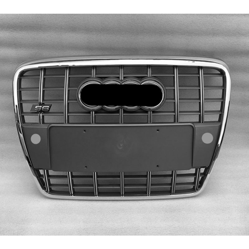 Prednja rešetka branika za Audi A6/A6L S6 (2005-2011) - ABS plastika, montaža na branik, težina 3 kg