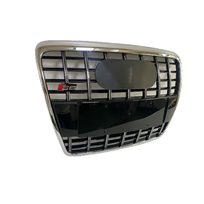 Prednja rešetka branika za Audi A6/A6L S6 (2005-2011) - ABS plastika, montaža na branik, težina 3 kg