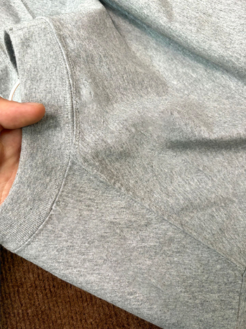 Tricou bărbați din bumbac, mânecă lungă, guler rotund, croială lejeră, strat de bază