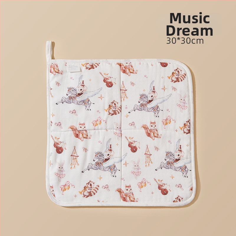 Prosop de față pentru bebeluși – bumbac + fibre, 40 buc., imprimare, țesătură simplă, 50–80 g