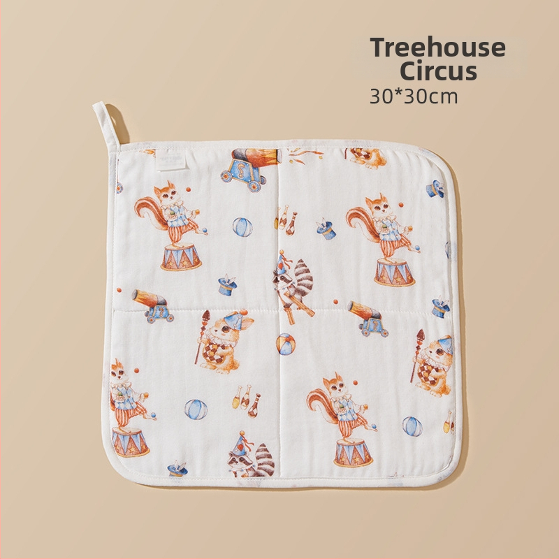 Prosop de față pentru bebeluși – bumbac + fibre, 40 buc., imprimare, țesătură simplă, 50–80 g