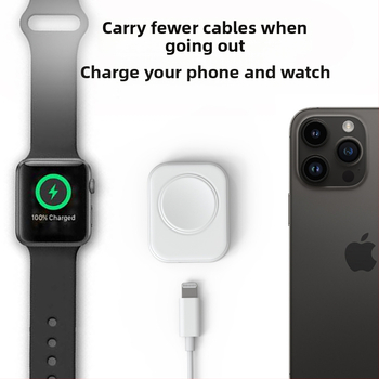 Prijenosna magnetska bežična baza za Apple Watch – ulaz 5V1A, CE/FCC/RoHS certifikati