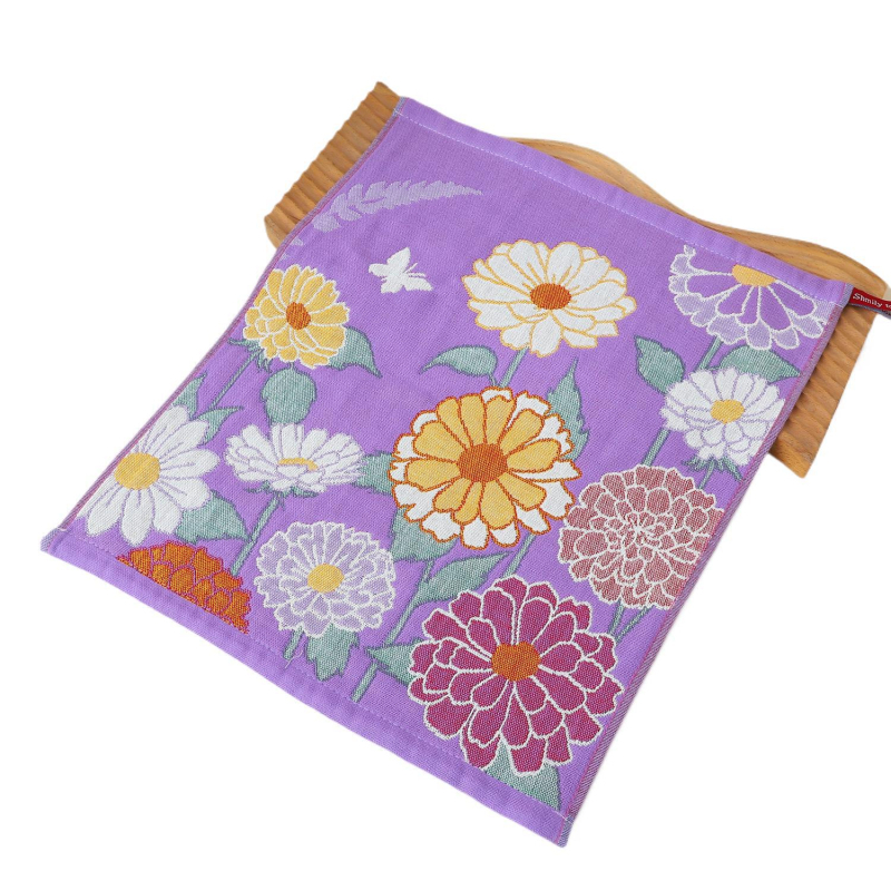 Βρεφική πετσέτα προσώπου από 100% βαμβάκι, κομμένο νήμα, Jacquard ύφανση, 40 g, απορρόφηση 5–10 s