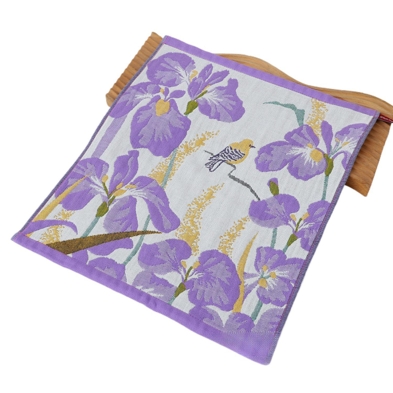 Βρεφική πετσέτα προσώπου από 100% βαμβάκι, κομμένο νήμα, Jacquard ύφανση, 40 g, απορρόφηση 5–10 s