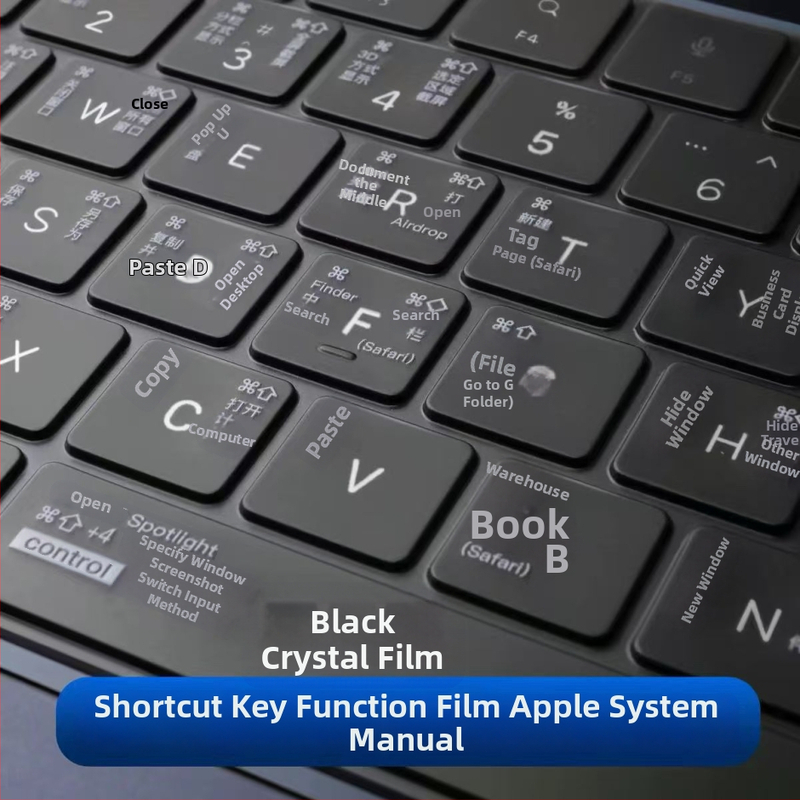 Weihui billentyűmembrán MacBook Pro és MacBook Air készülékekhez, kristály TPU