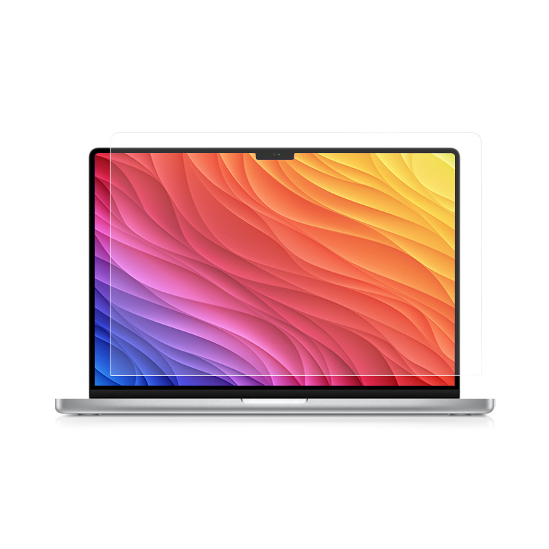 MacBook Pro/Air kijelző fólia, rugalmas hőkezelt film, HD karcálló, teljes ragasztás