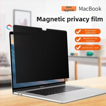 Mágneses adatvédelmi képernyővédő MacBook Pro/Air – PET anyag, Mirror Clear