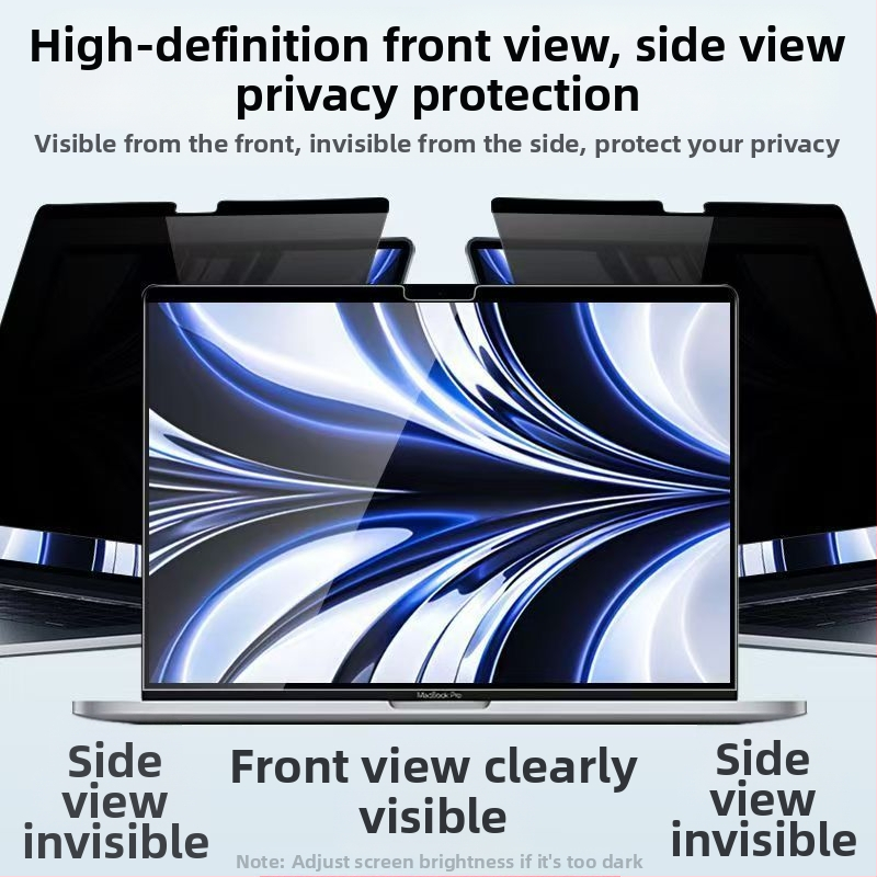 Mágneses adatvédelmi képernyővédő MacBook Pro/Air – PET anyag, Mirror Clear