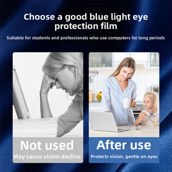 Protecție ecran pentru iMac all-in-one, anti-lumină albastră, montaj suspendat, silicon, 200 g